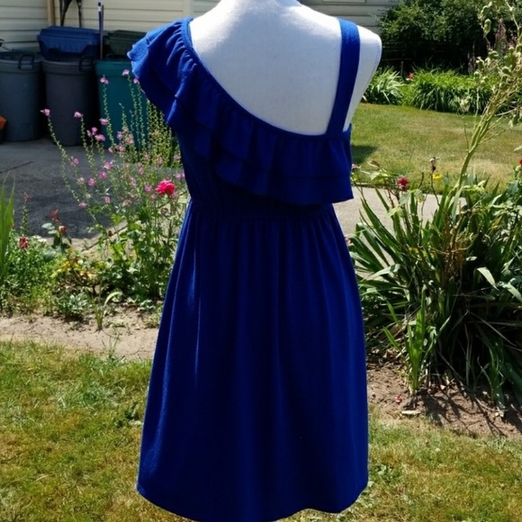 blue comfy dress - Picture 3 of 4